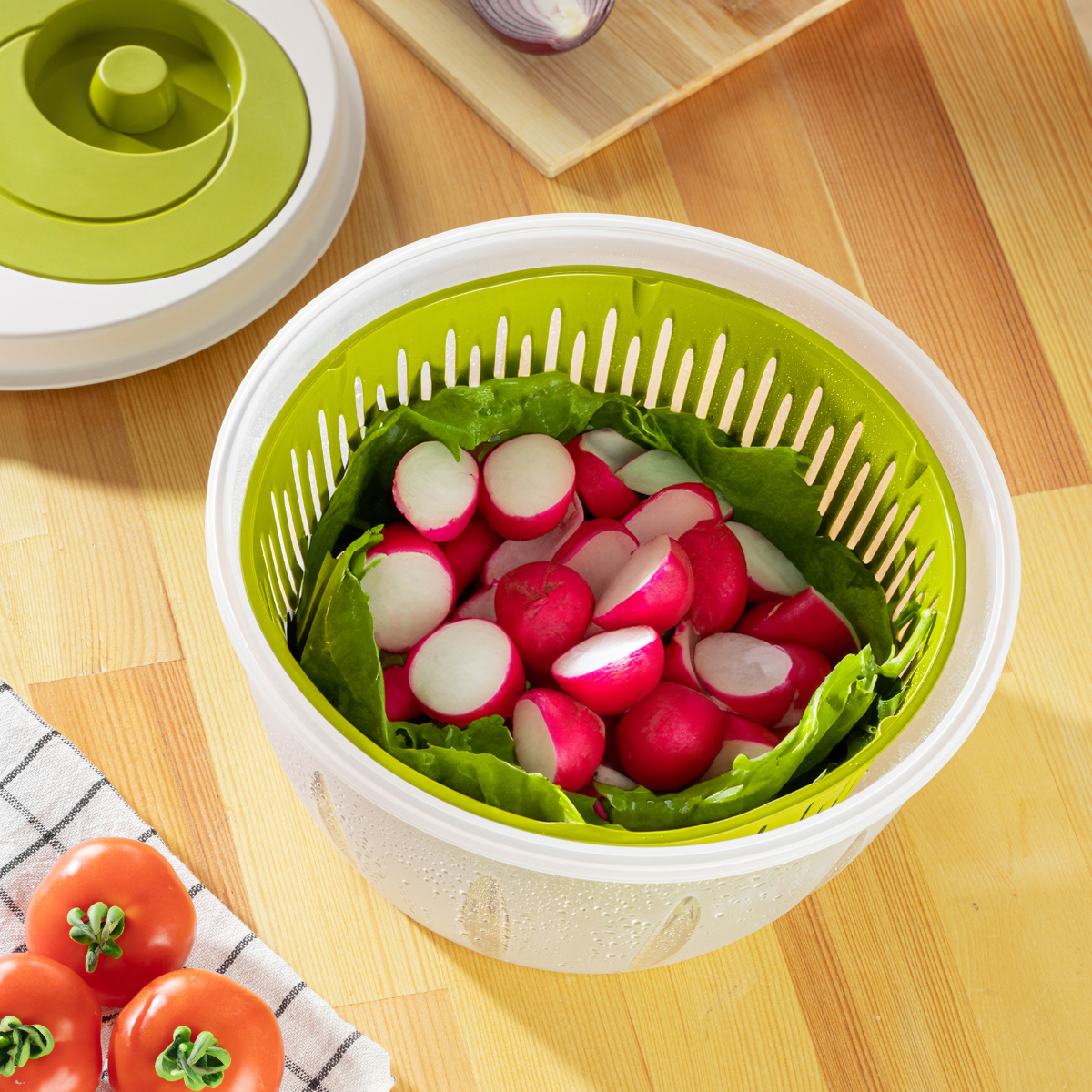 Pure Salat Schleuder